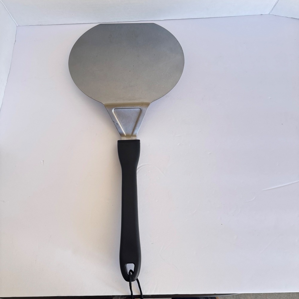 Camp Chef Stainless Steel Pizza Spatula Peel Black Handle 8 Inch Blade OLDSTOCK - Picture 2 of 6